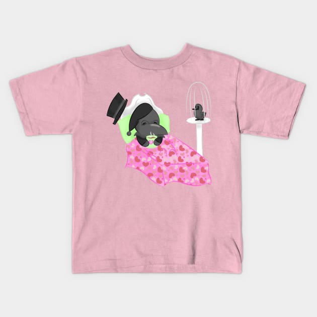 Take Care of Yourself Kids T-Shirt by LiliBug